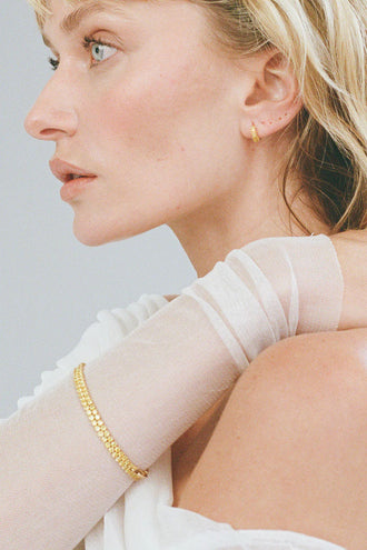 Porter Jewellery Baby Celestial Bracelet - Gold/Citrine