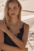 Amber Sceats Claret Necklace - Gold