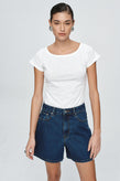 Marle Classic Jean Short - Classic Blue