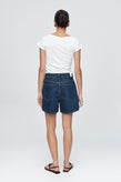 Marle Classic Jean Short - Classic Blue
