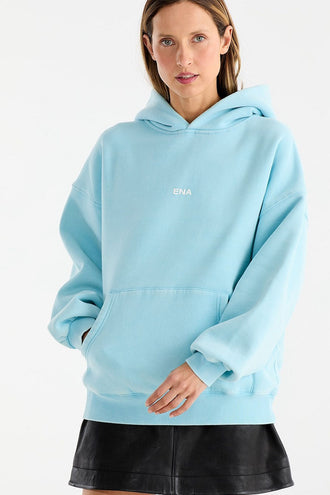 Ena Pelly Nostalgia Hoodie - Clear Blue