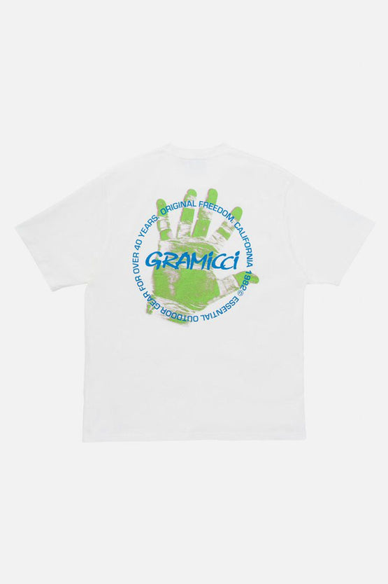 Gramicci Climbers Hand Tee - White