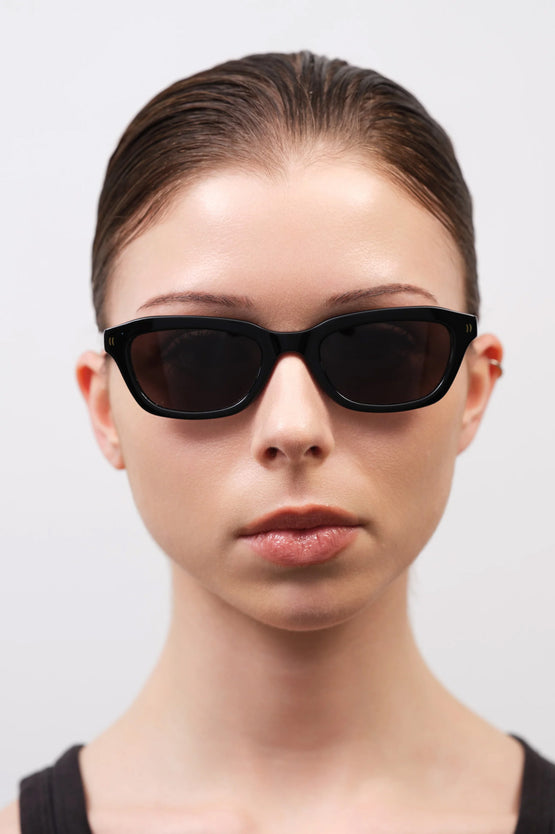 Flatlist Clint - Solid Black / Solid Black Lens