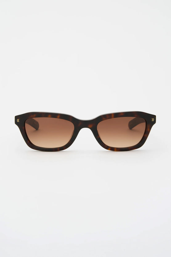 Flatlist Clint - Dark Tortoise / Brown Gradient Lens