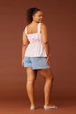 Ruby Clover Denim Short - Blue