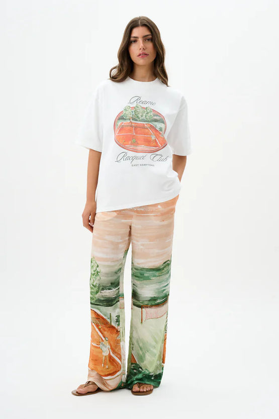 Roame Racquet Club T-Shirt - White