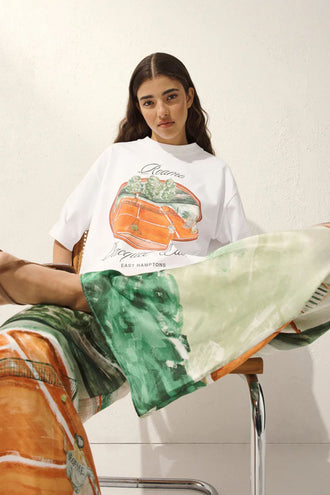 Roame Racquet Club T-Shirt - White