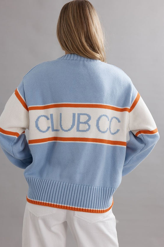 Caitlin Crisp Club CC Jumper - Tangerine