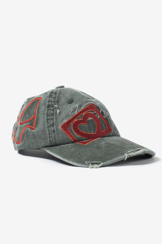 Candice Friendship Club Cap - Grey