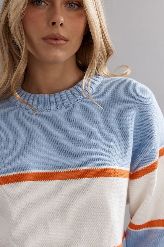 Caitlin Crisp Club CC Jumper - Tangerine