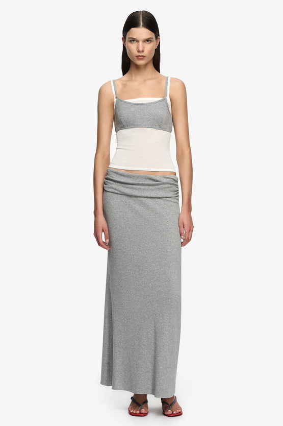 Bec & Bridge Coast Layered Singlet – Grey/Ivory