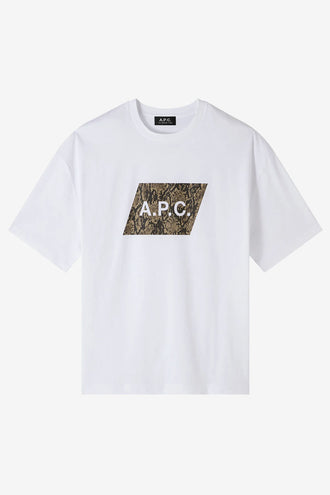 A.P.C M T-Shirt Cobra - White