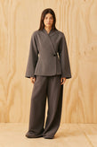 Ruby Coco Blazer - Charcoal