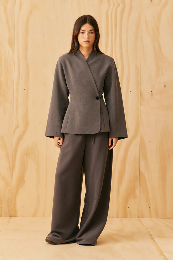 Ruby Coco Blazer - Charcoal
