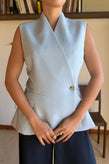 Ruby Coco Vest - Light Blue