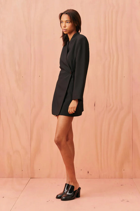 Ruby Coco Blazer Mini Dress - Black