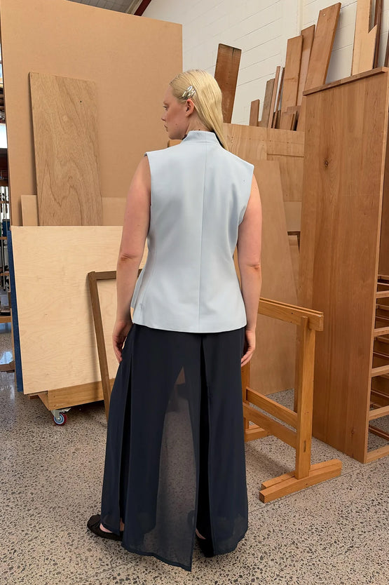 Ruby Coco Vest - Light Blue