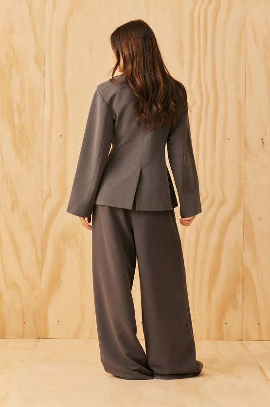 Ruby Coco Blazer - Charcoal