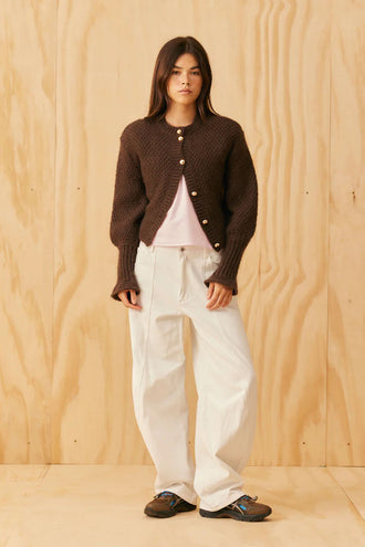 Ruby Matilda Cardigan - Cocoa