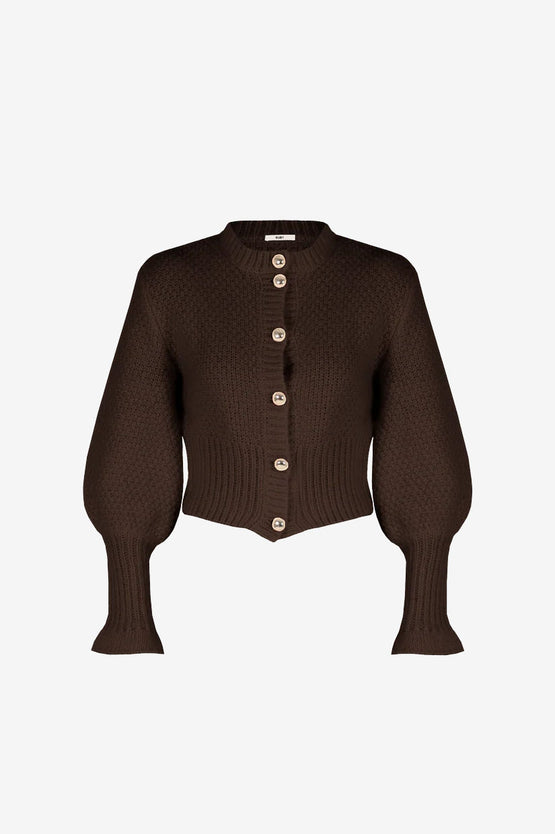 Ruby Matilda Cardigan - Cocoa