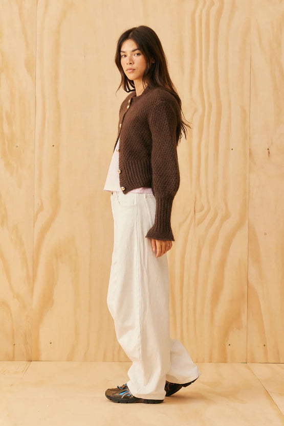 Ruby Matilda Cardigan - Cocoa