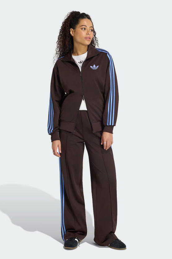 Adidas Firebird Track Top Loose - Aurora Coffee / Blue Fusion