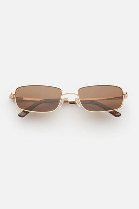 Lu Goldie Yuki Sunglasses - Coffee