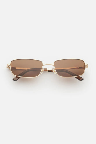 Lu Goldie Yuki Sunglasses - Coffee