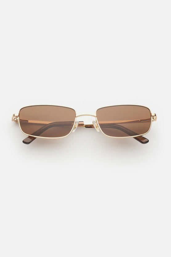 Lu Goldie Yuki Sunglasses - Coffee