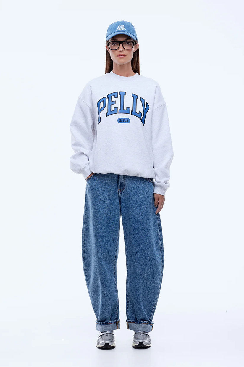 Ena Pelly Collegiate Sweatshirt - Grey