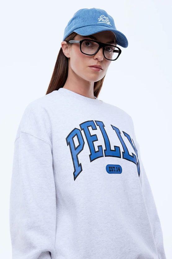 Ena Pelly Collegiate Sweatshirt - Grey
