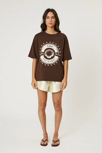 Remain Beach Bound Tee - Cola