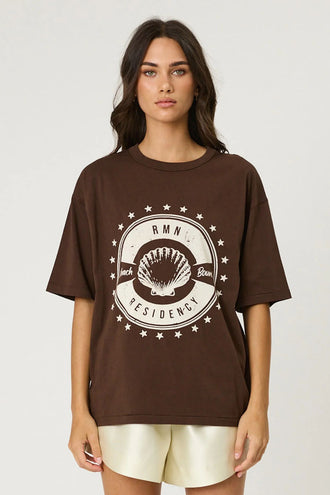 Remain Beach Bound Tee - Cola