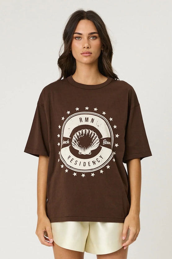 Remain Beach Bound Tee - Cola