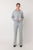 Sylvester Collegiate Hoodie - Grey Marle