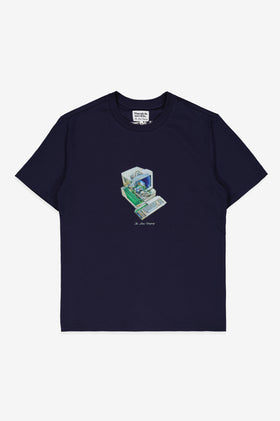 The Loose Company Computer T-Shirt - Navy