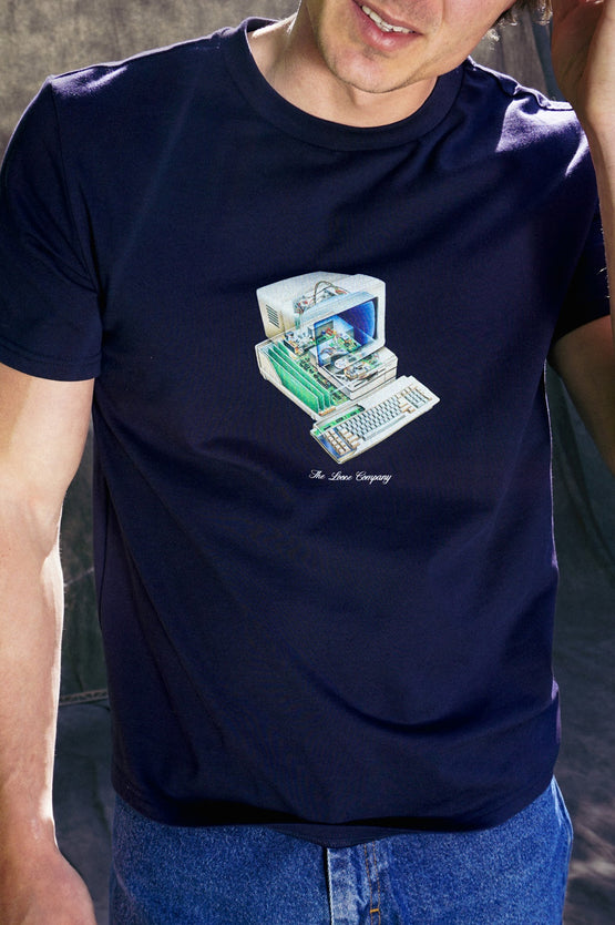 The Loose Company Computer T-Shirt - Navy