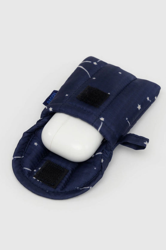 Baggu Puffy Earbuds Case - Constellation Midnight