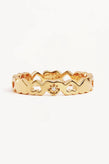 By Charlotte Connected Hearts Ring - Gold