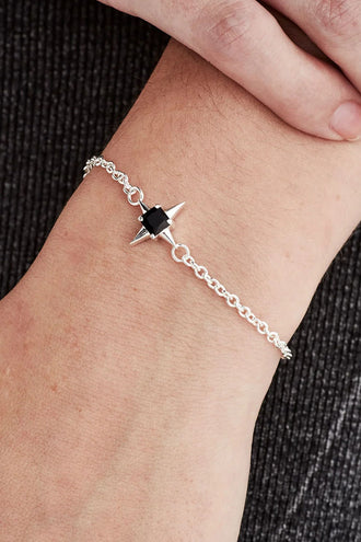 Stolen Girlfriends Club Cosmic Spike Bracelet - Silver