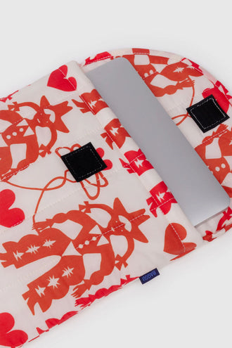 Baggu Puffy Laptop Sleeve 13/14 Inch - Cowgirl