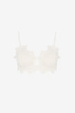 Liam Isabella Mid Support Lace Bra - Cream