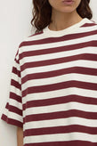 Assembly Arla SS Tee - Dark Raisin Cream