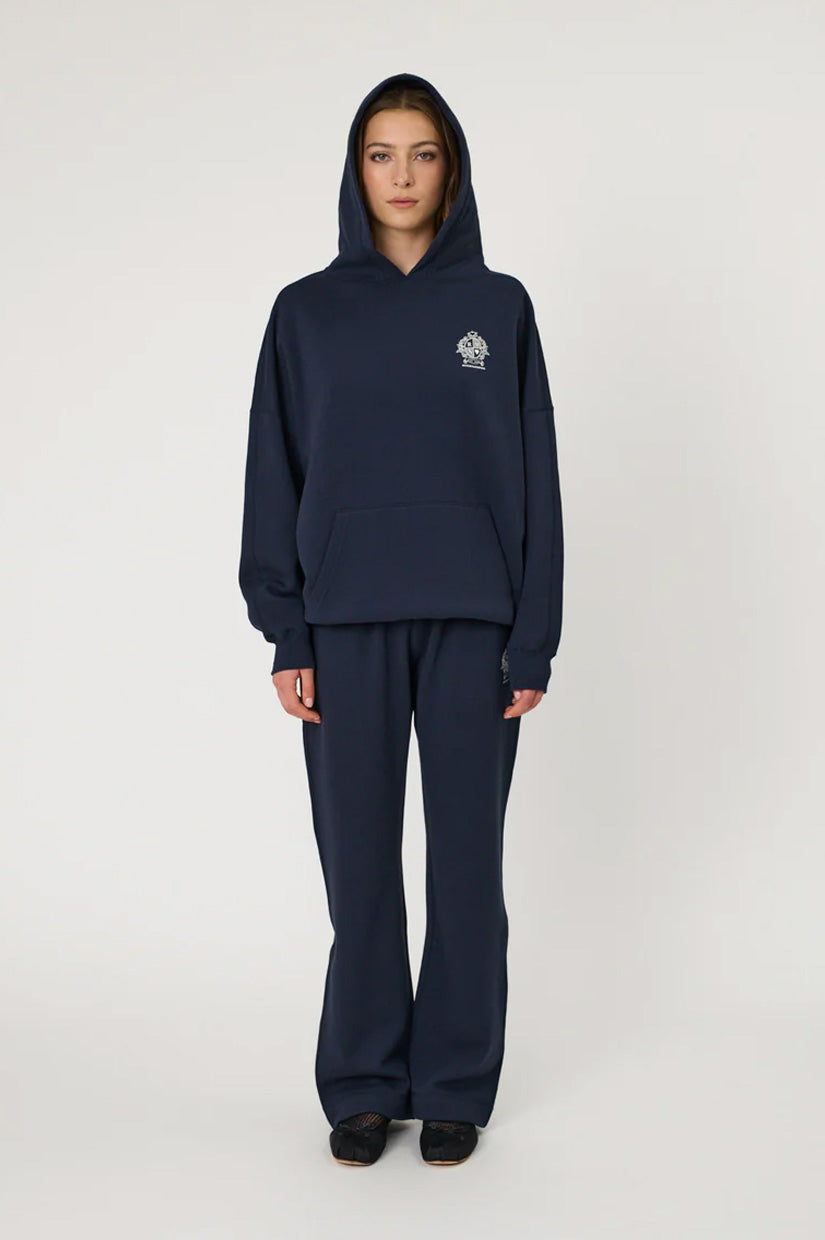 Remain Crest Hood - Indigo