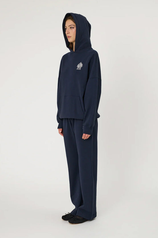 Remain Crest Hood - Indigo