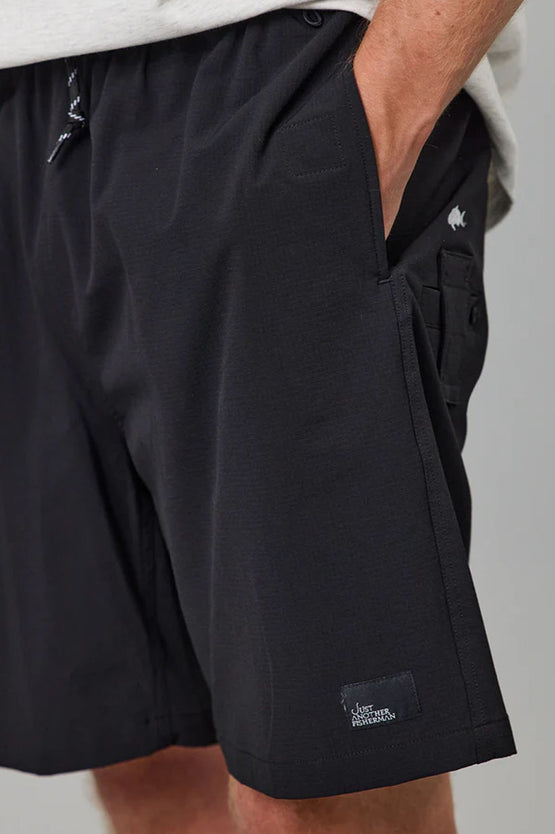 Just Another Fisherman Crewman Shorts 2.0 - Black