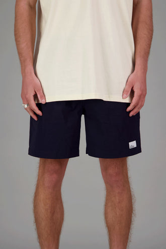 Just Another Fisherman Crewman Shorts - Navy