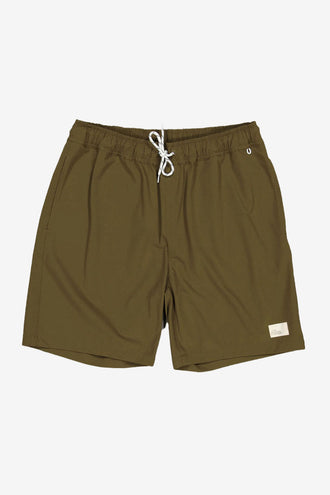 Just Another Fisherman Crewman Shorts - Olive