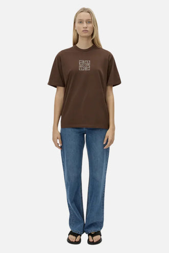 Camilla and Marc Criollo Graphic Tee - Choc