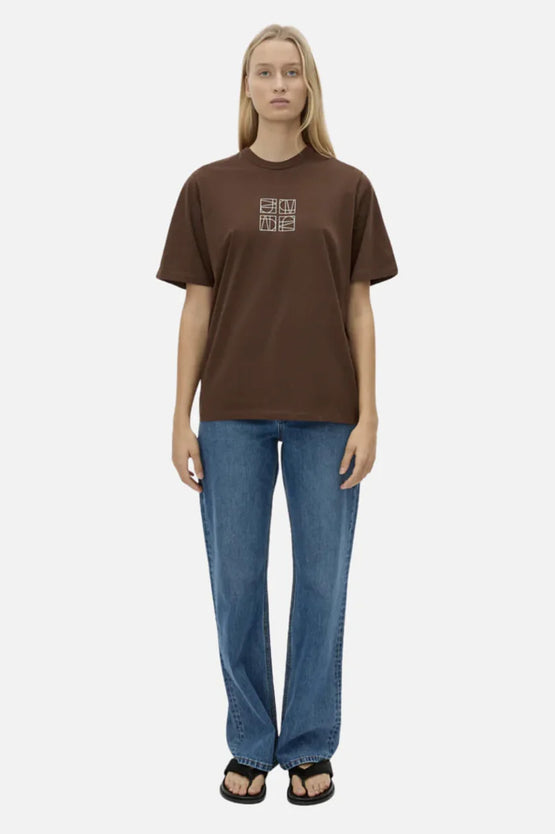 Camilla and Marc Criollo Graphic Tee - Choc